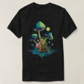Mushroom With A Cute Fairy Morel Mushroom Fungus M T-shirt (Design voorkant)