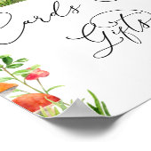 Mushroom Woodland Natuur Kaarten en geschenken Poster (Hoek)