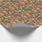 Mushroom Wrapping Paper Cadeaupapier (Hoek)