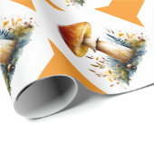 Mushroom Wrapping Paper Cadeaupapier (Rol Hoek)
