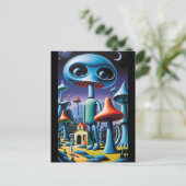 Mushroomery Wandeltocht Ken Gage Fantasy Briefkaart (Staand voorkant)