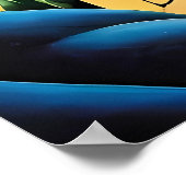 Mushroomery Wandeltocht Ken Gage Fantasy Poster (Hoek)