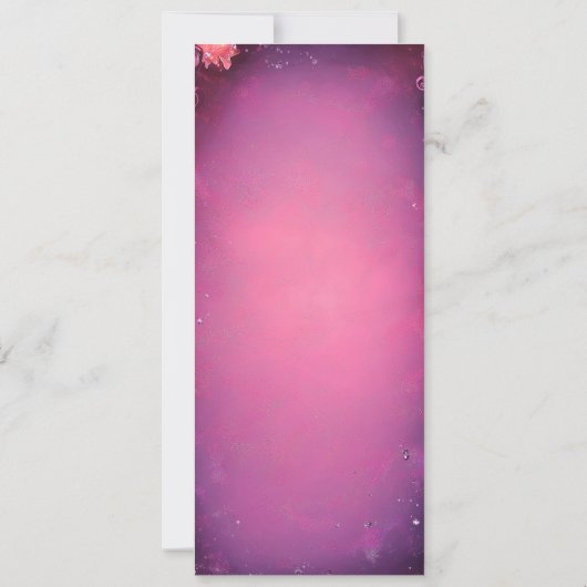 Mushrooms Butterfly Enchanted Forest Scroll Baby Kaart (Achterkant)