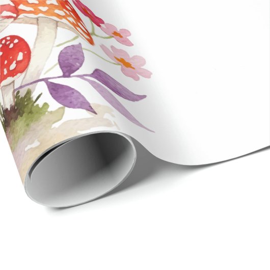 mushrooms cadeaupapier (Rol Hoek)