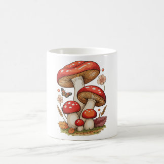 Mushrooms Cottagecore Sublimation Goblincore Koffiemok