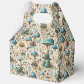 Mushrooms Fairyland verjaardagsfeestje Bedankdoosjes (Achterkant)