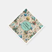 Mushrooms Fairyland verjaardagsfeestje Servet (Hoek)