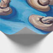 Mushrooms on a Blue Background, 1929 by Hartley Cadeaupapier (Hoek)