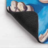 Mushrooms on a Blue Background, 1929 by Hartley Muismat (Hoek)