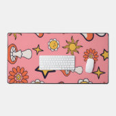 Mushrooms, Stars, Flowers, and Sun Bureaumat (Keyboard & Muis)