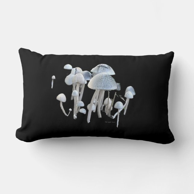 Mushrooms Throw Pillow Kussen (Voorkant)