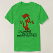 Mushu Mulan Dishonor T-shirt (Design voorkant)
