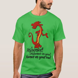 Mushu Mulan Dishonor T-shirt