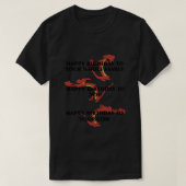 Mushu verjaardagscadeau .png t-shirt (Design voorkant)