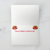 Mushy Romantic Goat Kerstmis Feestdagen Kaart (Binnen)