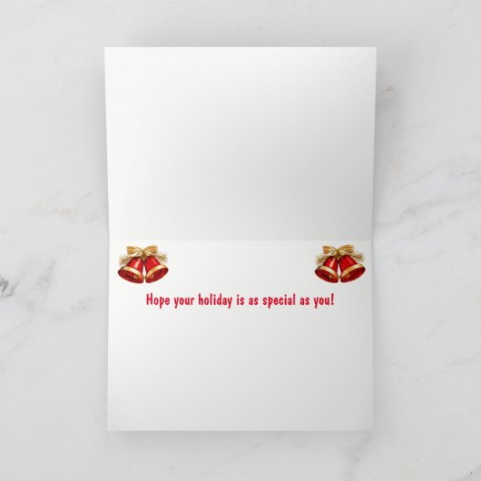 Mushy Romantic Goat Kerstmis Feestdagen Kaart (Binnen)