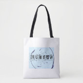 Musially Stretted Design Tote Bag (Voorkant)