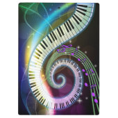 Music 1-klembord klembord (Achterkant)