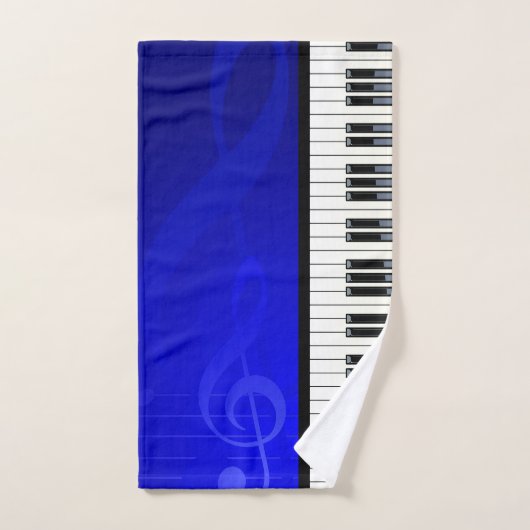 Music 6 Bathroom-handdoekset Bad Handdoek (Handdoek)