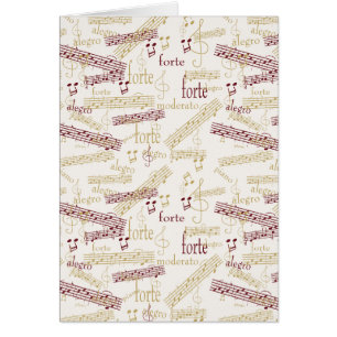 Music Aficionado Typografie Patroon