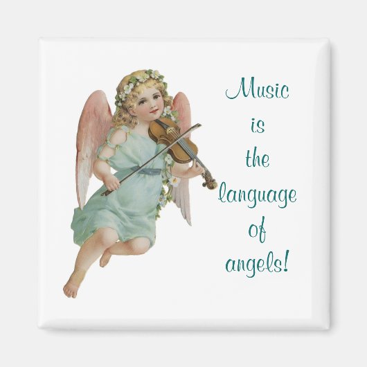 Music Angel Magneet (Voorkant)