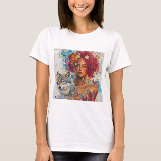 Music Angel T-shirt (Voorkant)