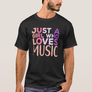 Music Apparel voor Musicians Singer Quote T-shirt