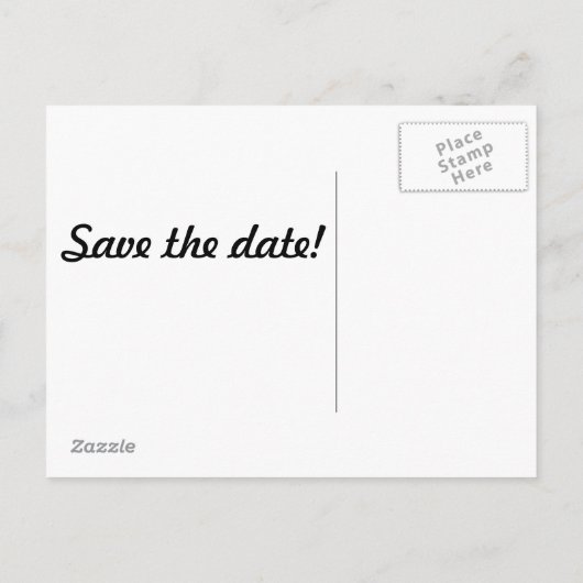 Music Arrow Crossing - De datum opslaan Aankondigingskaart (Achterkant)