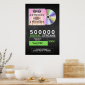 Music Award voor Streaming Poster (Keuken)