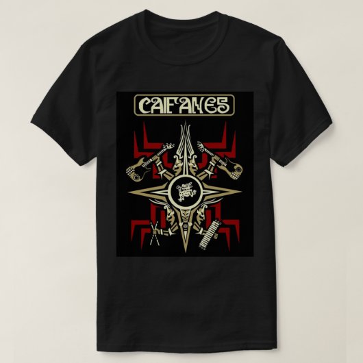 Music Band Caifanes Logo Pop Rock Classic T-Shirt (Design voorkant)