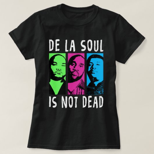 Music Band De La Soul Retro Style T-shirt (Design voorkant)