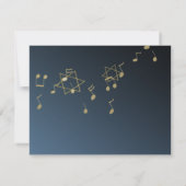 Music Bar Mitzvah/ Response Kaart (Achterkant)