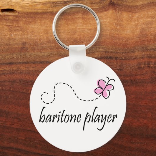  Music Baritone Gift Sleutelhanger (Voorkant)