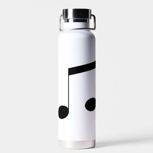 Music Beam Note, Waterfles (Achterkant)