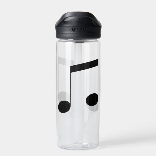 Music Beam Note, Waterfles (Achterkant)