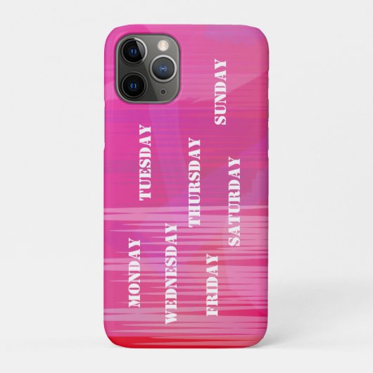 Music Beat Red iPhone/iPad-draagtas Case-Mate iPhone Case (Achterkant)