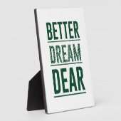 Music Better Dream Beste Fotoplaat (Zijkant)