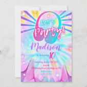 Music Birthday Uitnodiging (Voorkant)