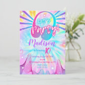 Music Birthday Uitnodiging (Staand voorkant)