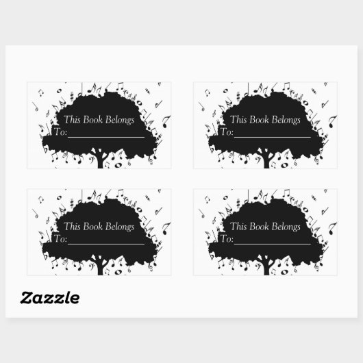 Music Book Label (Vel)