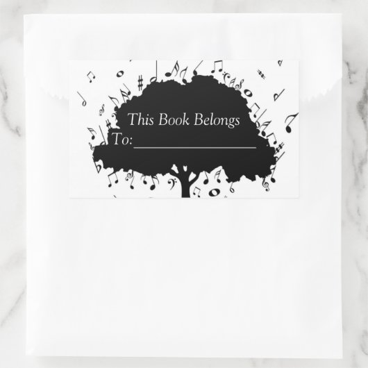 Music Book Label (Tas)