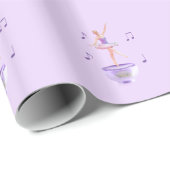 Music Box Ballerina  Cadeaupapier (Rol Hoek)