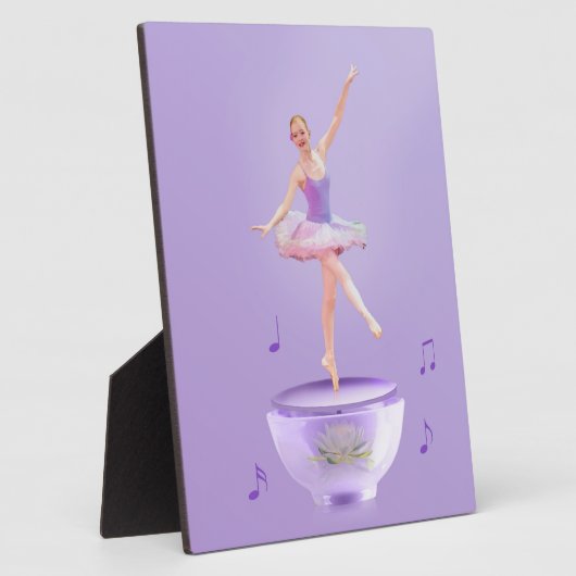 Music Box Ballerina  Fotoplaat (Zijkant)