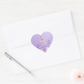 Music Box Ballerina Hart Sticker (Envelop)