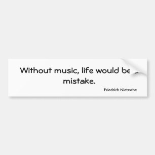 Music Bumpersticker
