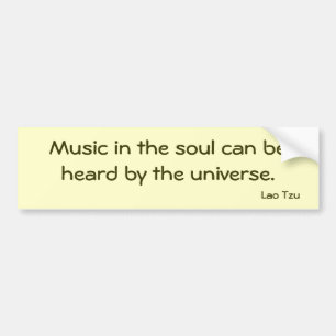 Music Bumpersticker