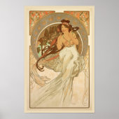 Music by Alphonse Mucha Poster (Voorkant)