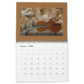 Music Calendar Fantasy Serenade Huidig jaar Kalender (Jan 2026)