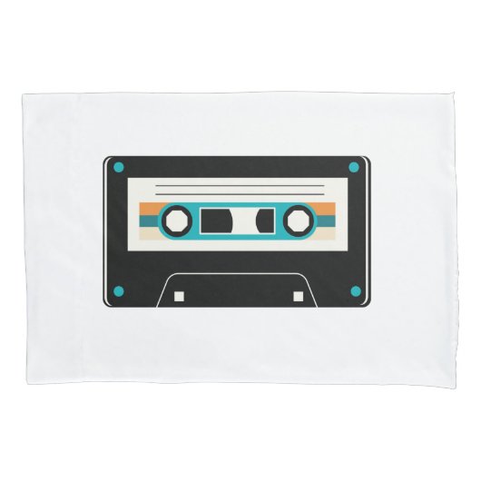 Music Cassette Kussensloop (Voorkant)