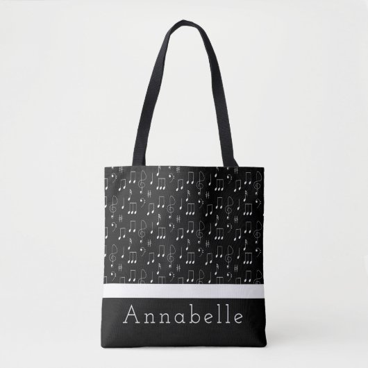 Music Chique Tote Bag (Voorkant)